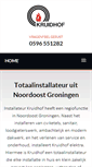 Mobile Screenshot of ib-kruidhof.nl